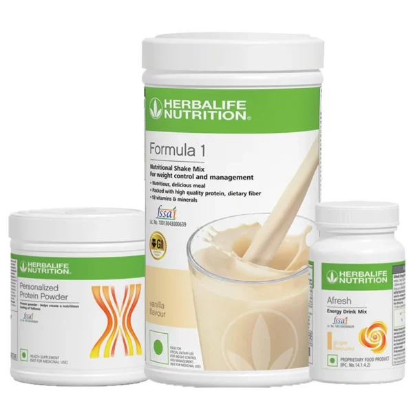 Herbalife Formula 1 Shake+Protein 200grams+Afresh (combo)